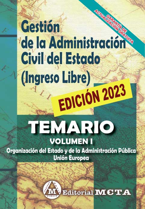 Gestión de la Administración Civil del Estado Turno Libre Volumen I. 9788482196640