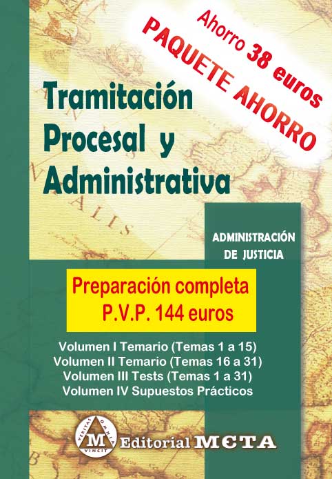 Tramitación Procesal y Administrativa (Paquete Ahorro). 84-8219-436-4