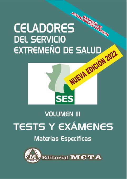 Celadores del Servicio Extremeño de Salud Materias Específicas (Tests y Exámenes Resueltos). 9788482196008
