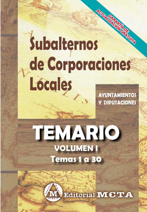 Subalternos de Corporaciones Locales Volumen I