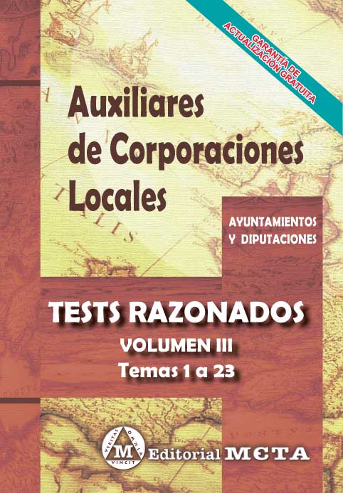 Auxiliares de Corporaciones Locales Volumen III