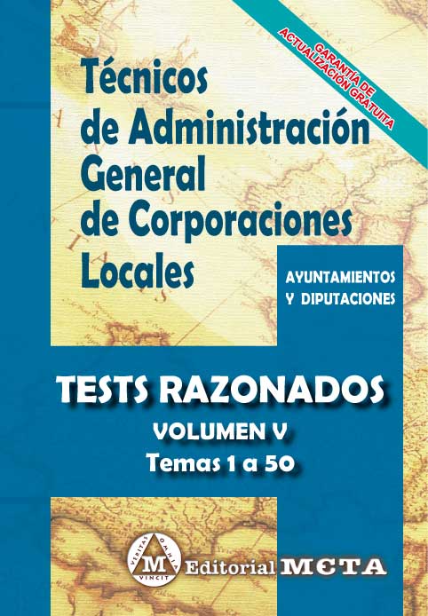 Técnicos de Administración General de Corporaciones Locales Volumen V
