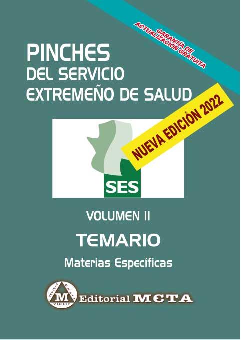 Pinches del Servicio Extremeño de Salud Materias Específicas (Temario). 9788482196022